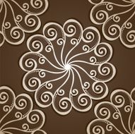 Seamless Ornate Pattern (Vector) Hand Drawn Vintage Texture N8