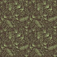 Vintage floral pattern N4