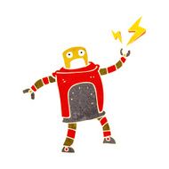 Cartoon Robot N458