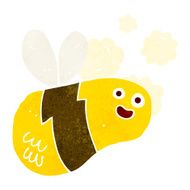 Cartoon Bee N195