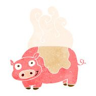 Cartoon Pig N87