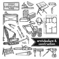 Architecture and construction icons