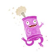 cartoon crazy soda can N10