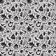 microbes - seamless background