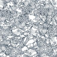 doodle seamless pattern N30