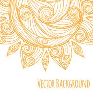 Hand Drawn Ethnic Sun N5