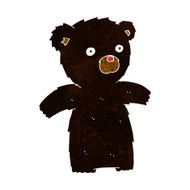 cartoon black bear N55