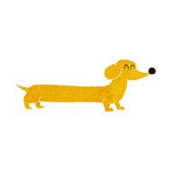 Cartoon Dachshund N20