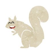 Cartoon Squirrel N63