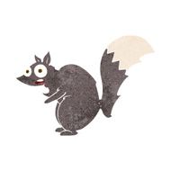 funny startled squirrel cartoon N8