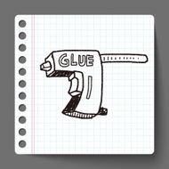 Glue gun doodle N10