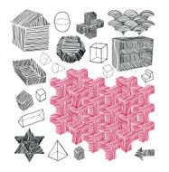 Geometric figure collection hand drawn illustration N3