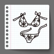 Bikini doodle N12