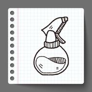 cleaner bottle doodle N52