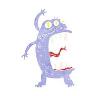 cartoon crazy monster N63