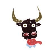 Cartoon Cow Face N16