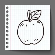 doodle apple N10