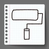 doodle paint roller N6