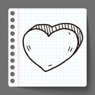 heart like doodle N20
