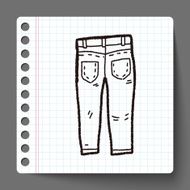 jeans doodle N34