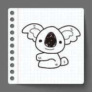 koala doodle N6