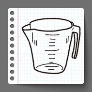 measuring cup doodle N12