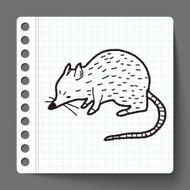 mouse doodle N15