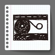 music tape doodle N13