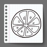 orange doodle N19