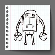 robot doodle N738