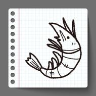 shrimp doodle N15