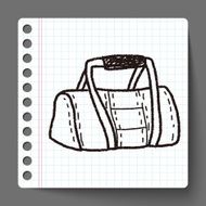 sport bag doodle N14