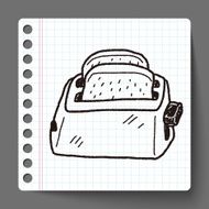 Toaster doodle N16