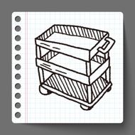 tool trolley doodle N6