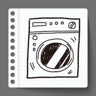 washing machine doodle N23