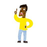 cartoon man with complaint N15