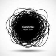 Hand Drawn Scribble Shape N6