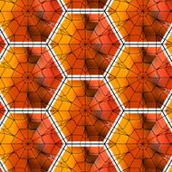 Seamless gemstone vector pattern N3