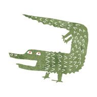 Cartoon Crocodile N138