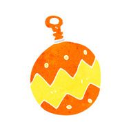 Cartoon Christmas Bauble N172