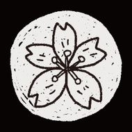 Cherry blossoms doodle N6