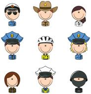 Police Officer Avatars