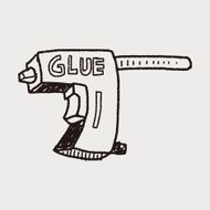 Glue gun doodle N11