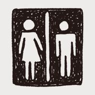 man and woman doodle N6