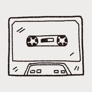 music tape doodle N14