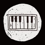 piano doodle N18