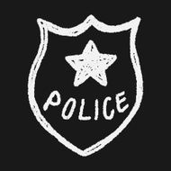 police badge doodle N16