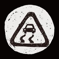 Slippery when wet doodle N6