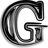 Freehand Typography Letter g N3