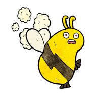 funny cartoon bee N35